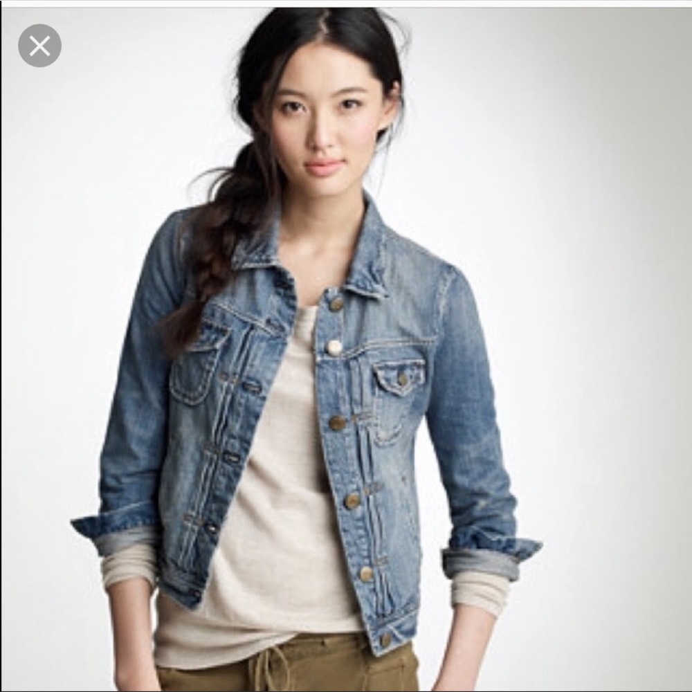 Jcrew denim jacket - Picture 1 of 7